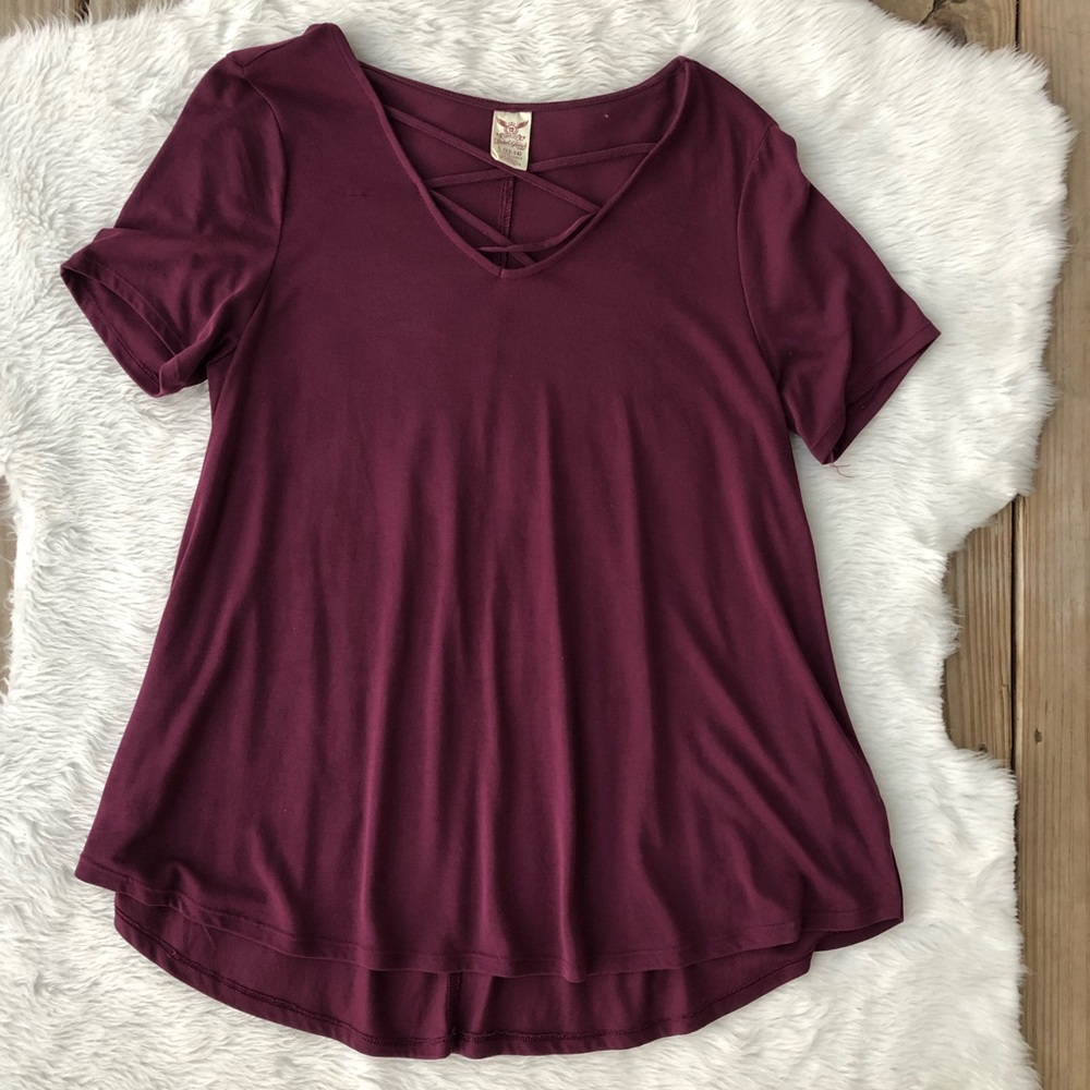 Maroon Top